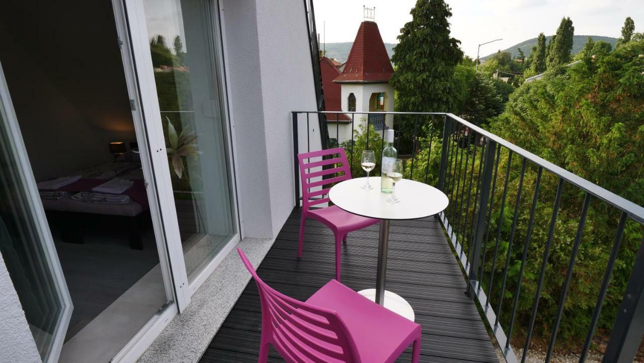 Anna Villa Fuered Boutique Rooms Balatonfured Bagian luar foto