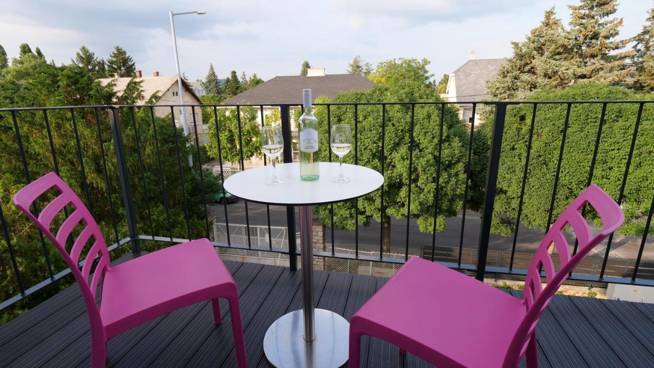 Anna Villa Fuered Boutique Rooms Balatonfured Bagian luar foto